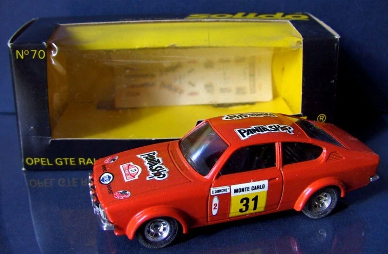 SOLIDO OPEL GTE RALLY n°70   MINT IN BOX - Immagine 1 di 1