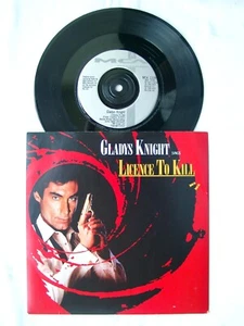 GLADYS KNIGHT - Licence To Kill 7" - MCA 1339 - 1989 UK - James Bond - Picture 1 of 2