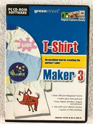 T-Shirt Maker 3 - Windows PC - CD-ROM - Green Street - Image 1 of 3