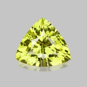 2.79cts EXQUISITE TRILLION CUT NATURAL YELLOWISH GREEN GROSSULAR MALI GARNET - Picture 1 of 1