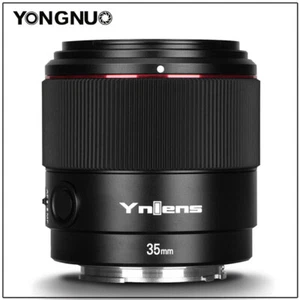 YONGNUO YN35mm F2S DF DSM Wide Angle Full Frame Auto Focus Lens For Sony E-Mount - Picture 1 of 10