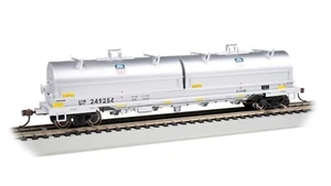 55' Steel Coil Car - UNION PACIFIC #249254 (with load).  HO-SCALE -DETAILED - Picture 1 of 1