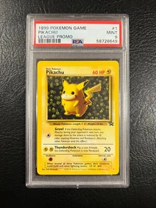 1999 Pokemon League Promo #1 - "Ivy" Pikachu - MINT - PSA 9! - Picture 1 of 4