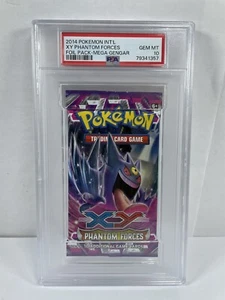 Pokemon XY Phantom Forces Mega Gengar Artwork Booster Pack PSA 10 - Picture 1 of 11