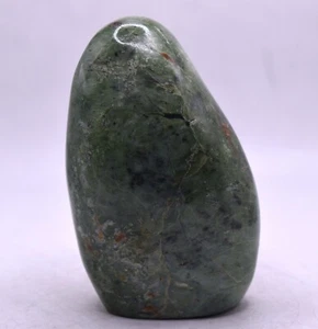 4.1" Rich Green Chrysoprase Self-Standing Freeform Polished Mineral - Madagascar - Picture 1 of 6