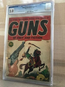 ARMAS DE REALIDAD Y FICCIÓN / A-1 #13 CGC 3.0 : Revista Enterprise 1948: Rare SOTI - Imagen 1 de 12
