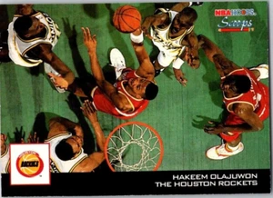 1993-94 Hoops Scoops #HS10 Hakeem Olajuwon Hofer Houston Rockets Free Shipping! - Picture 1 of 2