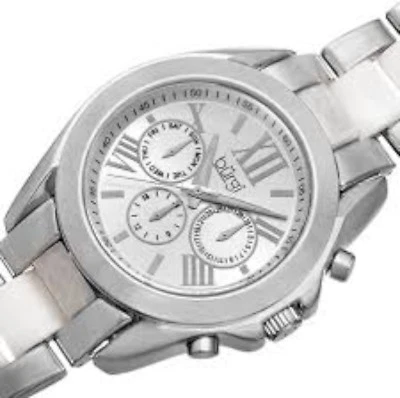 Новый Burgi BUR094SS женщин аналоговый дисплей швейцарский кварц серебро и белый часы 33 футов - Изображение 1 из 4