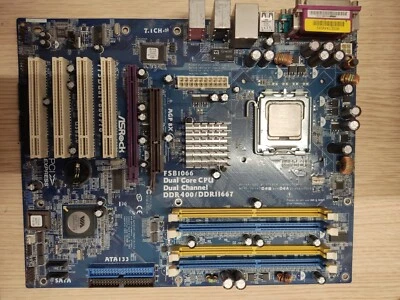 ASROCK 775 DUAL 880 PRO + PENTIUM D 805 + 1GB RAM DDR2 ESCLUSO DISSIPATORE  - Immagine 1 di 2