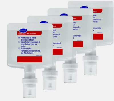 Diversey Soft Care Des E  4 X 1.3ltr hand sanitiser handwash soap disinfectant - Image 1 of 4