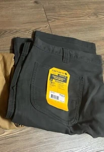 Carhartt Mens 40x30 Rugged Flex Relaxed Fit Canvas Work Pant BN2291-M NEW - Picture 1 of 3