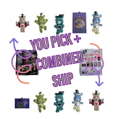 Care Bears x Universal Monsters 3D Figural Bag Clip - YOU PICK + COMBINED SHIP - Image 1 of 3