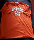 Adidas Retro Phoenix Suns Steve Nash 13 Grafik T-Shirt-Größe XL 