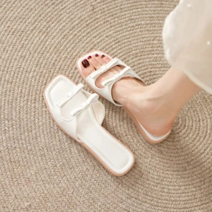 Women's Arch Support Flip Flops Lightweight Summer Beach Vacation Thong Sandals - Picture 1 of 7