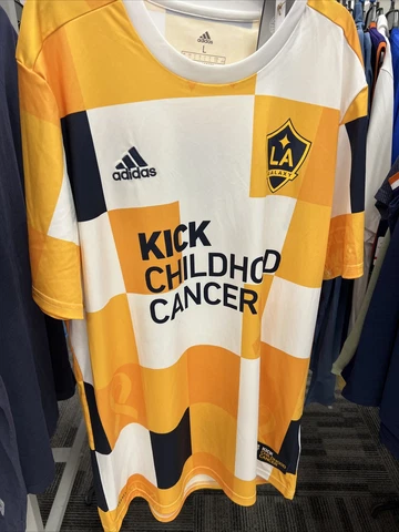 Houston Dynamo FC adidas 2022 MLS Kick Childhood Cancer AEROREADY  size Large Cover