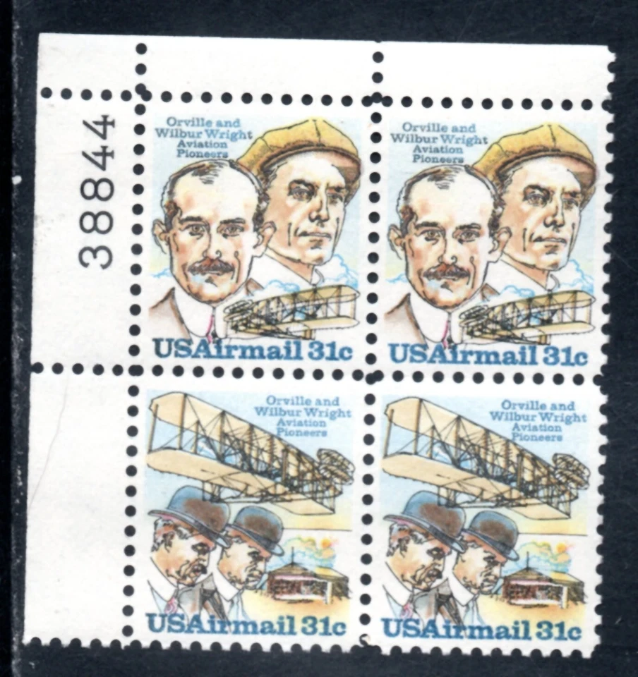 US Scott #C92a, Plate Block of 4, MNH, #38844 UL - Image 1 of 1