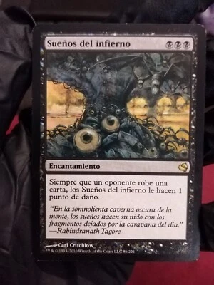 MTG Underworld Dreams VERY RARE SPANISH GD Salvat-Hachette 2010 WOTC - Image 1 of 4
