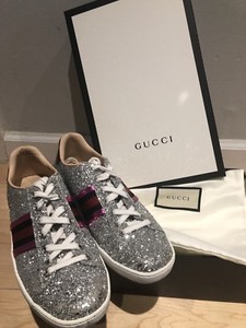 sparkling gucci sneakers