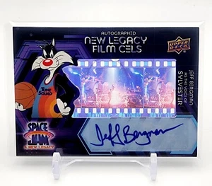 2021 UD Space Jam A New Legacy Autograpged Film Cels - JEFF BERGMAN as SYLVESTER - Picture 1 of 2