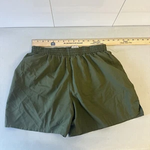 Military Green PT Silky Shorts - US Army Ranger Green Silk Shorts Unicor - M - Picture 1 of 3