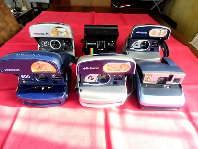 lot de 6 POLAROID  - P600 / one 600 - supercolor / 3 point P - - Photo 1/4