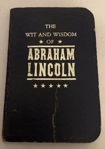 Hallmark “The Wit and Wisdom of Abraham Lincoln”  Pocket Edition 1970’s Vintage - Picture 1 of 8