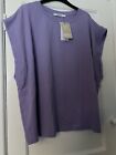 Ladies Lilac Top Size 22 .Boxy Fit BNWT