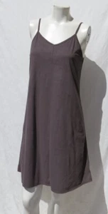 Abito slip T&B Treasure Bond US ragazza XL 14 16 donna XS S grigio microscamosciato - Foto 1 di 6