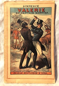 Victorian Sixpenny Novel - Captain Marryat, VALERIE - George Routledge 1873 - Imagen 1 de 8