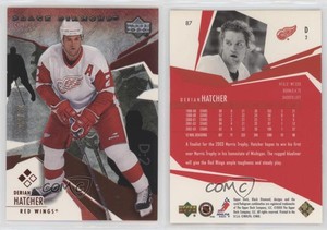 2003-04 Upper Deck Black Diamond Red /50 Derian Hatcher #87