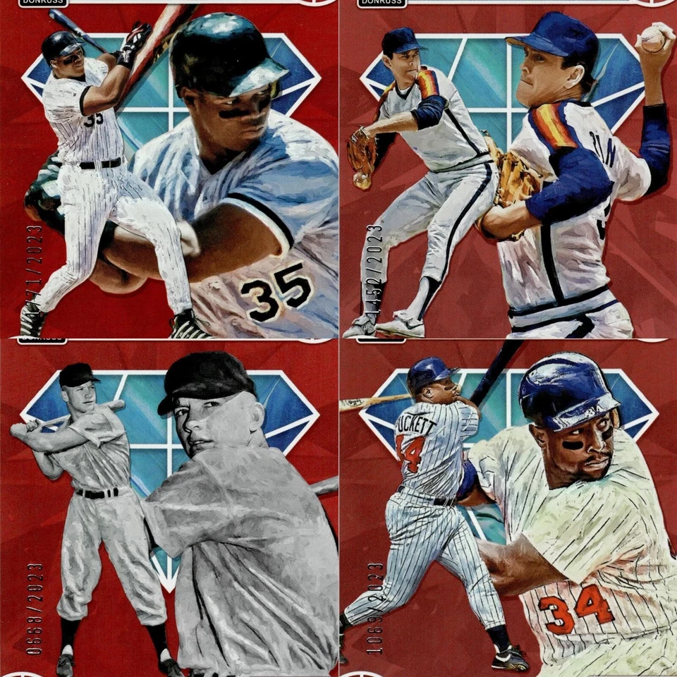 2023 Donruss Baseball RED FOIL Diamond Kings 1-30 You Pick Complete Yor Set  - Image 1 of 1
