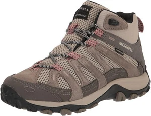 Merrell Damen Gr. 10 Alverstone 2 Mid wasserdichter Wanderschuh Aluminium NEU - Bild 1 von 14