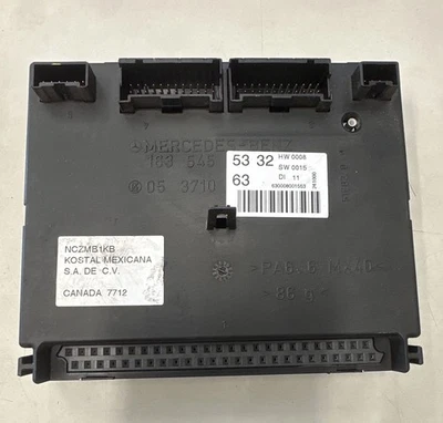 1998-2002 MERCEDES ML320/ML430 COMFORT CONTROL MODULE CCM/BVM OEM 1635455332 - Image 1 of 3