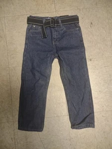 City Ink Jeans 4T Blue Denim Reaxed Fit Straight Leg Skate HipHop NWT - Picture 1 of 24