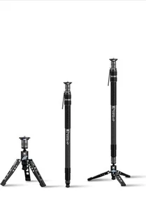 Sirui SVM-165 3-Section Carbon Fiber Rapid Release Monopod/ Tabletop Tripod - Picture 1 of 8