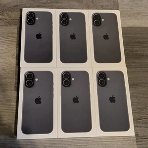 6 Apple iPhone 17 Negro 256 Gb SOLO CAJA VACÍA con Insertos A3258 Lote a Granel de Seis - Imagen 1 de 10
