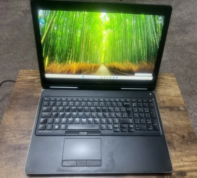 Dell Laptop Precision 7510 15.6" Core i7-6820HQ 16GB RAM 500gb HDD Quadro M1000M - Image 1 of 4