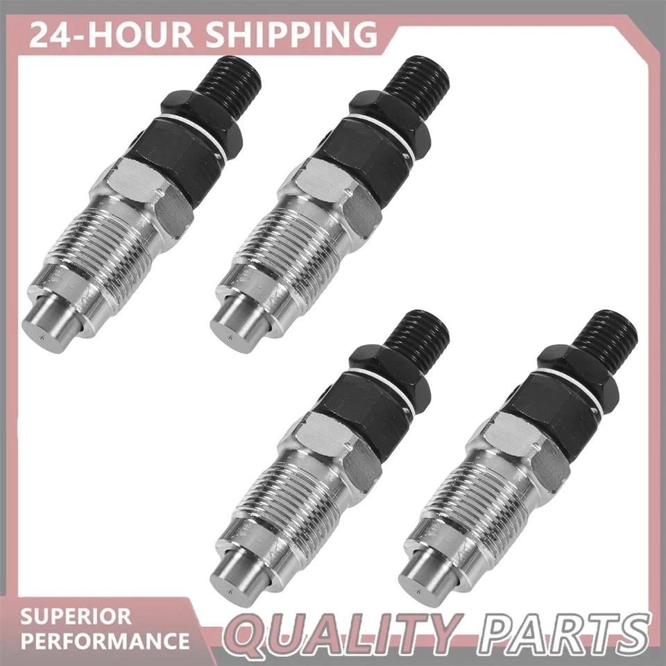 Inyectores de combustible 4 piezas 0093500-4740 23600-17040 para Toyota 1PZ/2C-TL 23600-64090 Foto 1 de 4