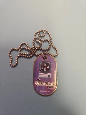 Алюминиевый жетон для собаки с ожерельем Ozzy Osbourne 2002 - Изображение 1 из 2