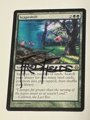 Scapeshift Morningtide Regular - NM/LP - Signed One Copy English - Image 1 of 2
