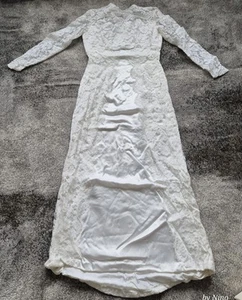 Schickes 60er Jahre Vintage Brautkleid - Bild 1 von 8