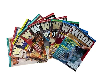 Lot of 9 Wood Magazines by Better Homes and Gardens 1998 Issues 103-111 - Image 1 of 4