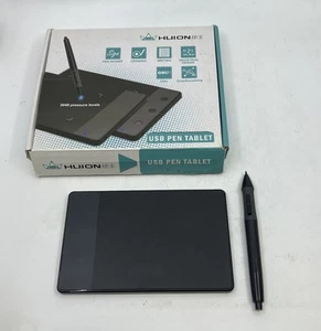 Huion H420 USB Pen Tablet Eingabestift Anleitung CD schwarz - Bild 1 von 4