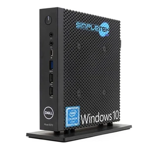 Dell Wyse 5070 Mini PC Thin Client Windows 10 Pro 4GB 120GB RS232 Seriell Com - Bild 1 von 5