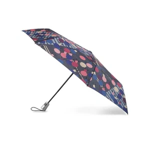 TOTES 43” One-Touch Auto Open Close Folding Rain Umbrella with Sunguard - Picture 1 of 5