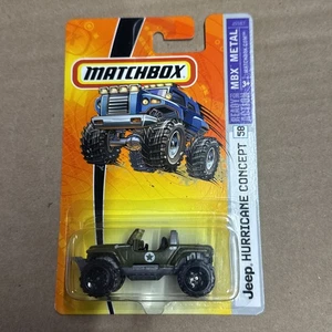 MATCHBOX MBX METAL #58 JEEP HURRICANE CONCEPT G5 - Picture 1 of 2