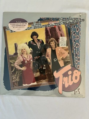 SEALED 1987 Trio Vinyl LP Dolly Parton Linda Ronstadt Emmylou Harris 25491-1 NOS - Image 1 of 4