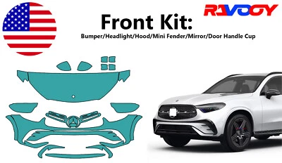 For Mercedes-Benz GLC SUV AMG Line 23-25 Front Paint Protection Film PreCut PPF - Image 1 of 4
