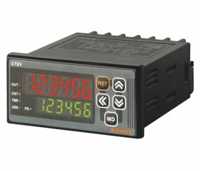 Autonics CT6Y-2P2 6-Digit 24VAC/24 to 48VDC Input Voltage Digital Counter/Timer