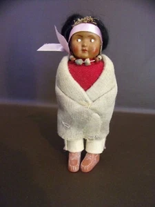 Vintage Collectible Skookum Bully Good Indian Doll - Picture 1 of 7